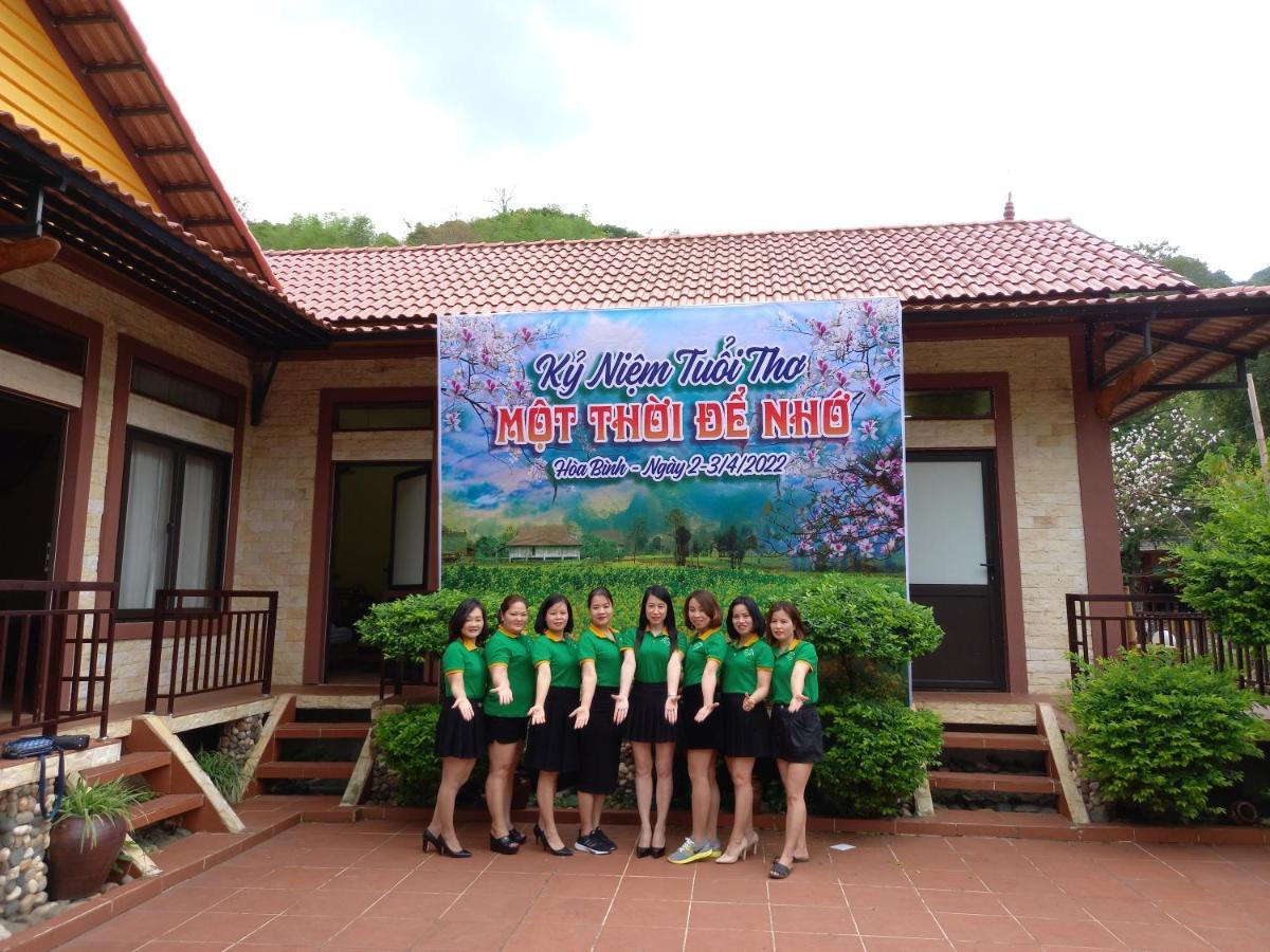 Mai Chau Xanh Bungalow Luaran gambar